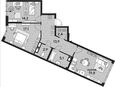 3-комнатная квартира, 75.50 м², 19/19 этаж фото 0