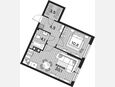 2-комнатная квартира, 45 м², 7/19 этаж фото 0