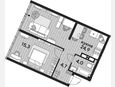 2-комнатная квартира, 48.90 м², 19/19 этаж фото 0
