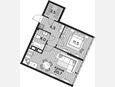 2-комнатная квартира, 46.20 м², 19/19 этаж фото 0