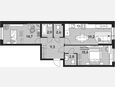 3-комнатная квартира, 67.10 м², 2/16 этаж фото 0