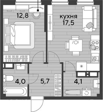 2-комн. квартира фото 0