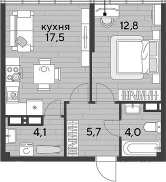 2-комн. квартира фото 0