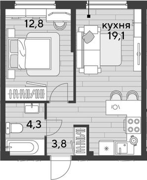 2-комн. квартира фото 0