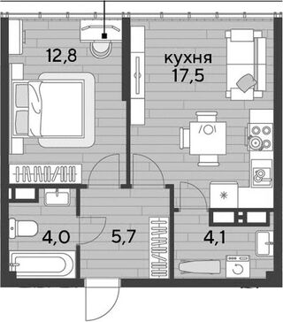 2-комн. квартира фото 0