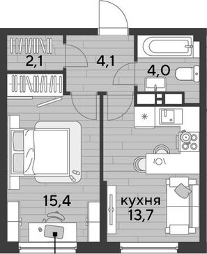 1-комн. квартира фото 0