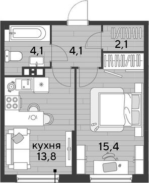 1-комн. квартира фото 0