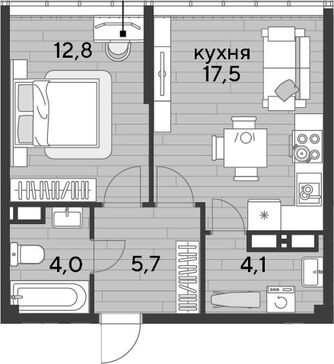 2-комн. квартира фото 0