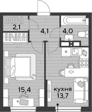 1-комн. квартира фото 0