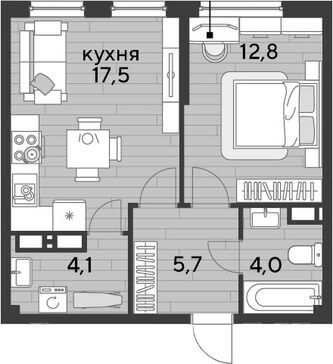 2-комн. квартира фото 0
