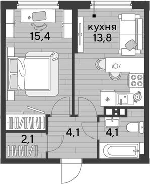 1-комн. квартира фото 0