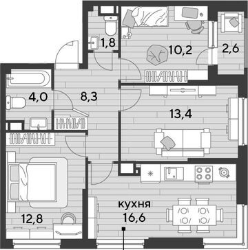 4-комн. квартира фото 0
