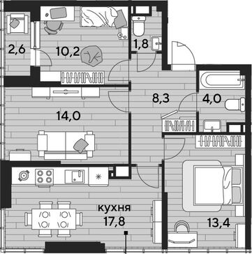 4-комн. квартира фото 0