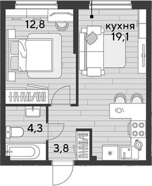 2-комн. квартира фото 0