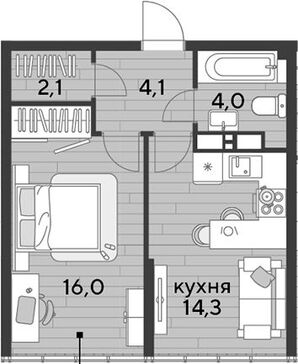 1-комн. квартира фото 0