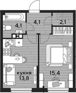 1-комн. квартира фото 0