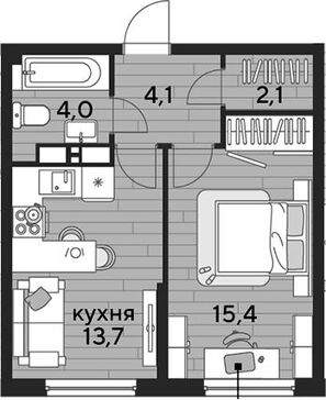 1-комн. квартира фото 0