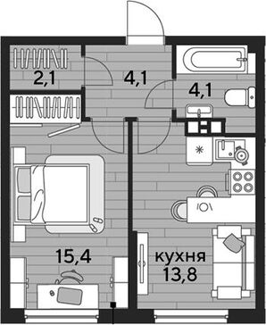 1-комн. квартира фото 0