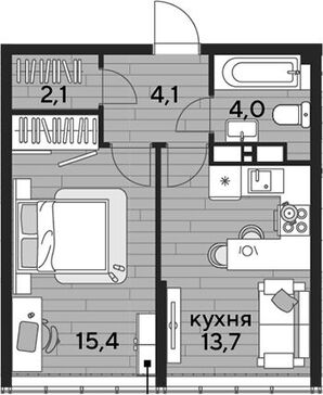 1-комн. квартира фото 0