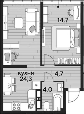 2-комн. квартира фото 0