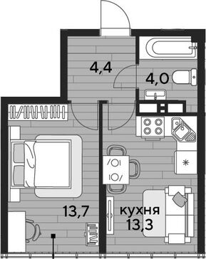 1-комн. квартира фото 0