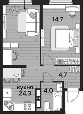 2-комн. квартира фото 0
