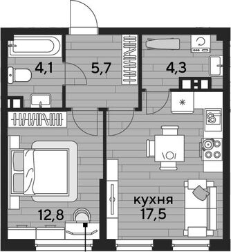 2-комн. квартира фото 0