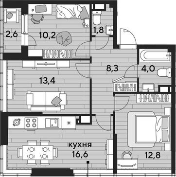 4-комн. квартира фото 0