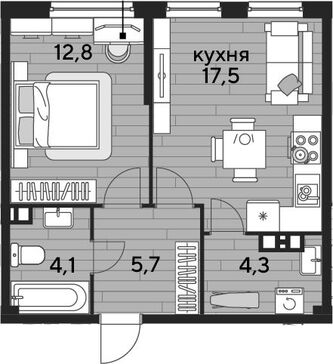 2-комн. квартира фото 0