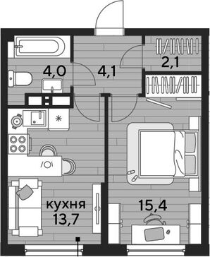 1-комн. квартира фото 0