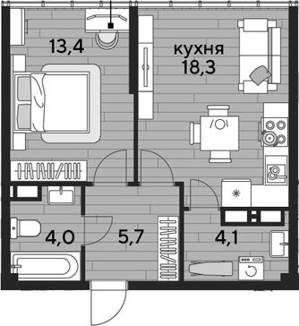 2-комн. квартира фото 0