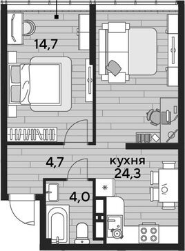 2-комн. квартира фото 0
