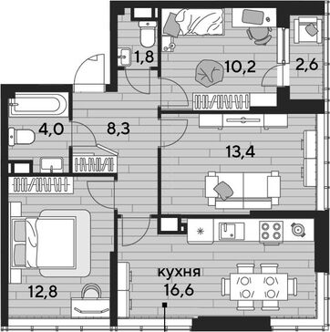 4-комн. квартира фото 0