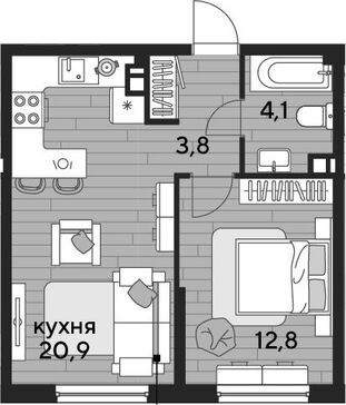 2-комн. квартира фото 0