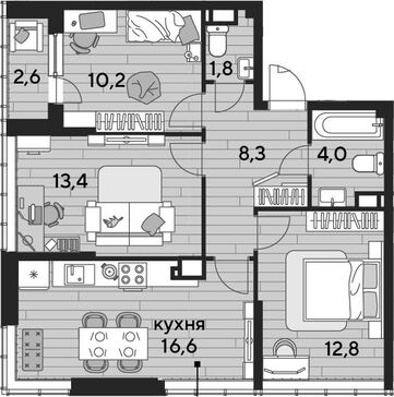 4-комн. квартира фото 0