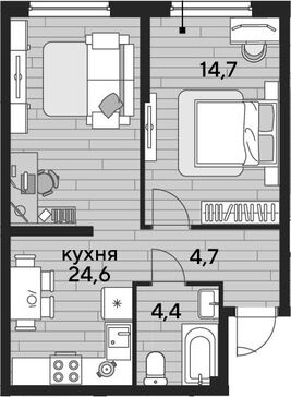 2-комн. квартира фото 0